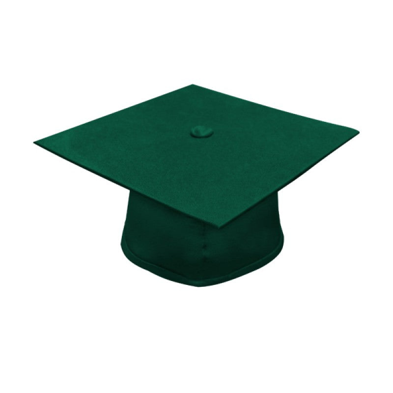 Matte Hunter Middle School Cap, Gown & Tassel