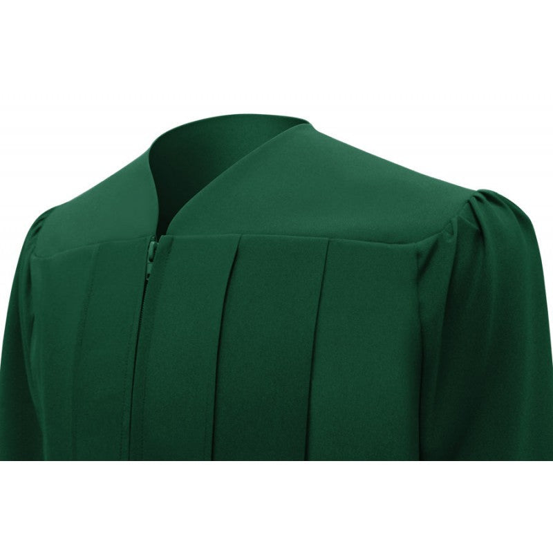 Matte Hunter Middle School Cap, Gown & Tassel