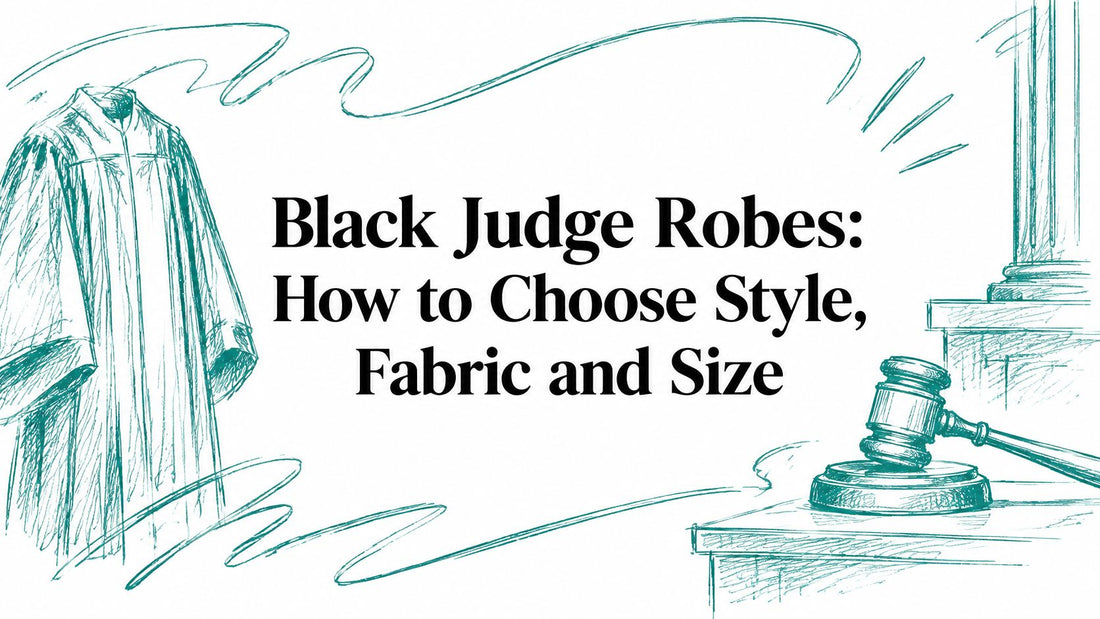 Black Judge Robes: How to Choose Style, Fabric and Size