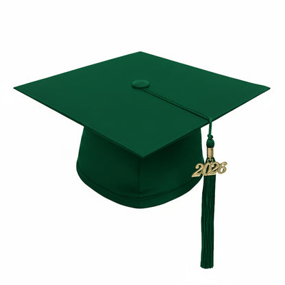 Matte Hunter Elementary Cap, Gown & Tassel