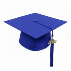 Matte Royal Blue Elementary Cap, Gown & Tassel