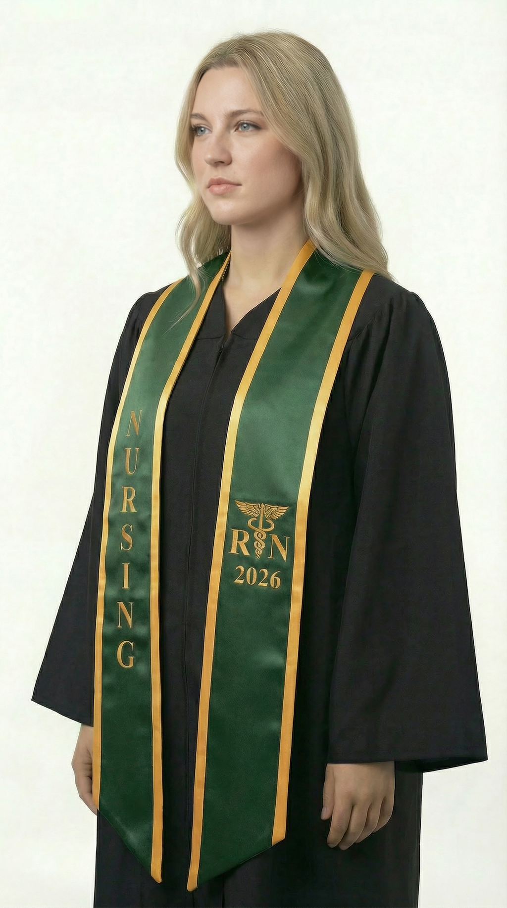 2026 RN Nursing Graduation Stole with Trim