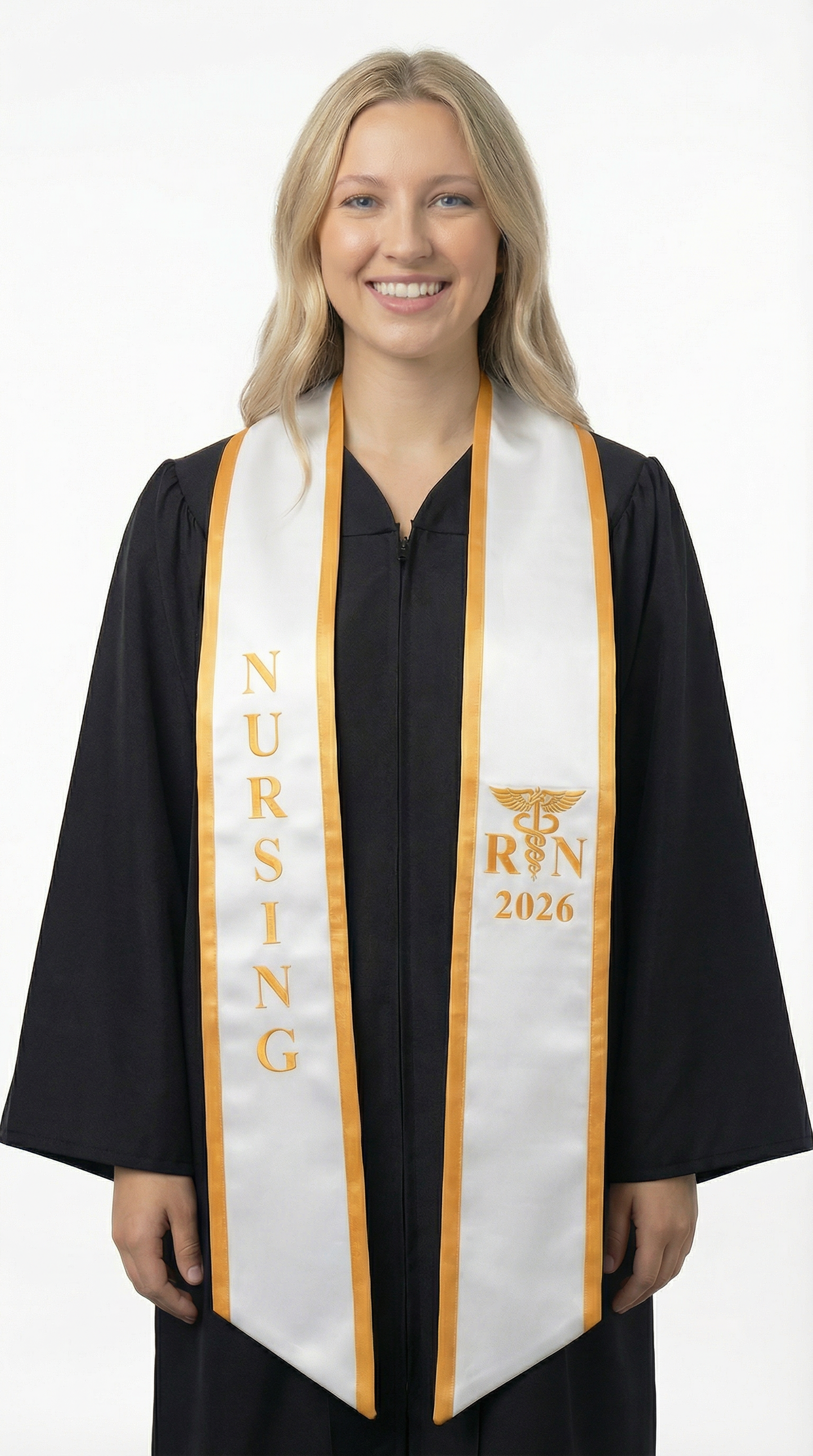 2026 RN Nursing Graduation Stole with Trim