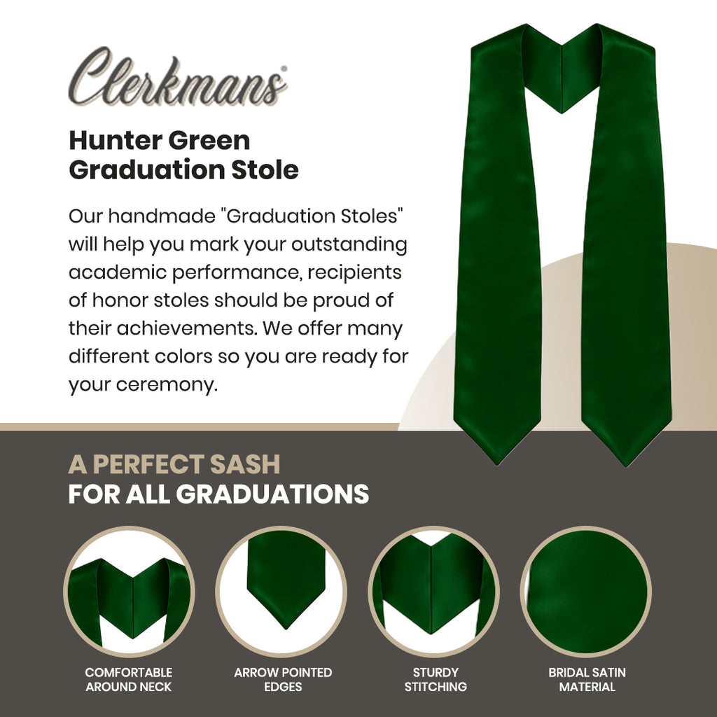 Hunter Graduation Stole - Hunter College & High School Stoles