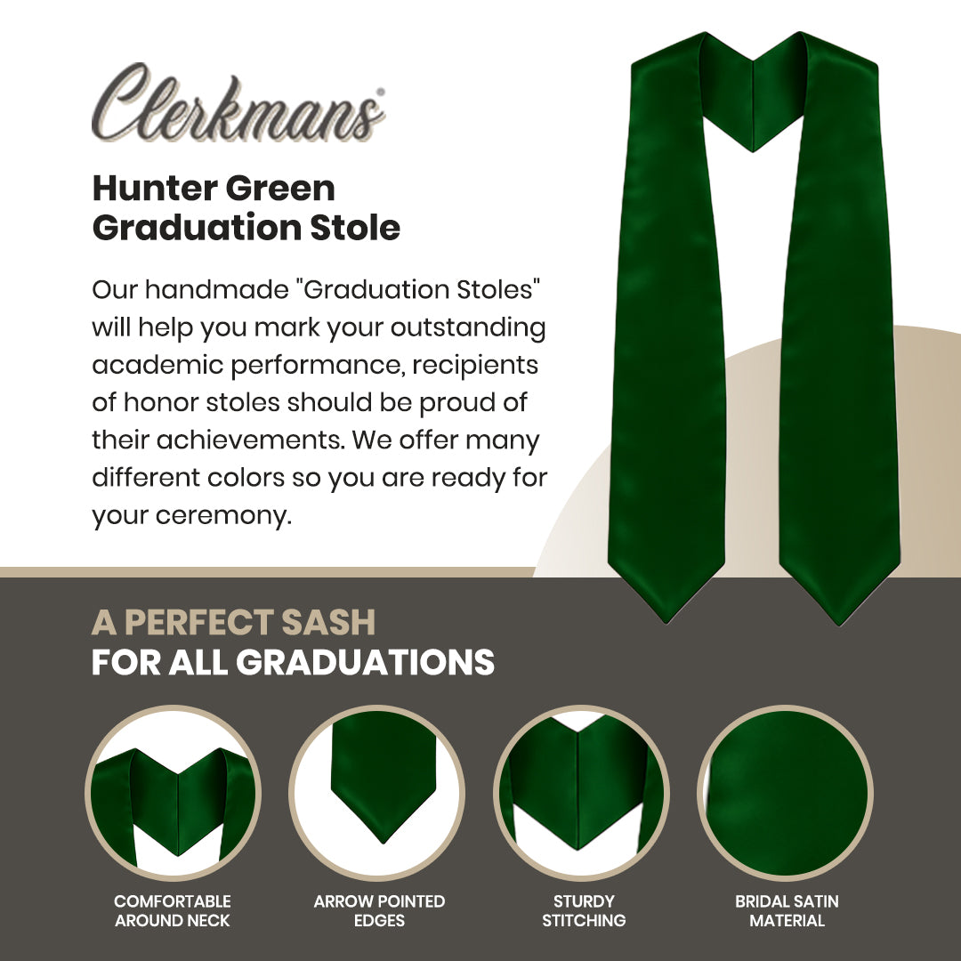 Hunter Graduation Stole - Hunter College & High School Stoles