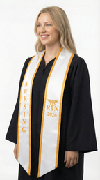 2026 RN Nursing Graduation Stole with Trim