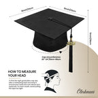 Matte Black Elementary Cap, Gown & Tassel