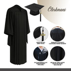 Classic Masters Graduation Cap and Gown - Academic Regalia