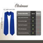 Royal Blue Graduation Stole - Royal College & High School Stoles