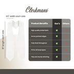 White Graduation Stole - White College & High School Stoles