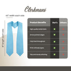 Light Blue Graduation Stole - Sky Blue College & High School Stoles