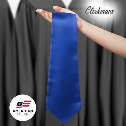 Royal Blue Graduation Stole - Royal College & High School Stoles