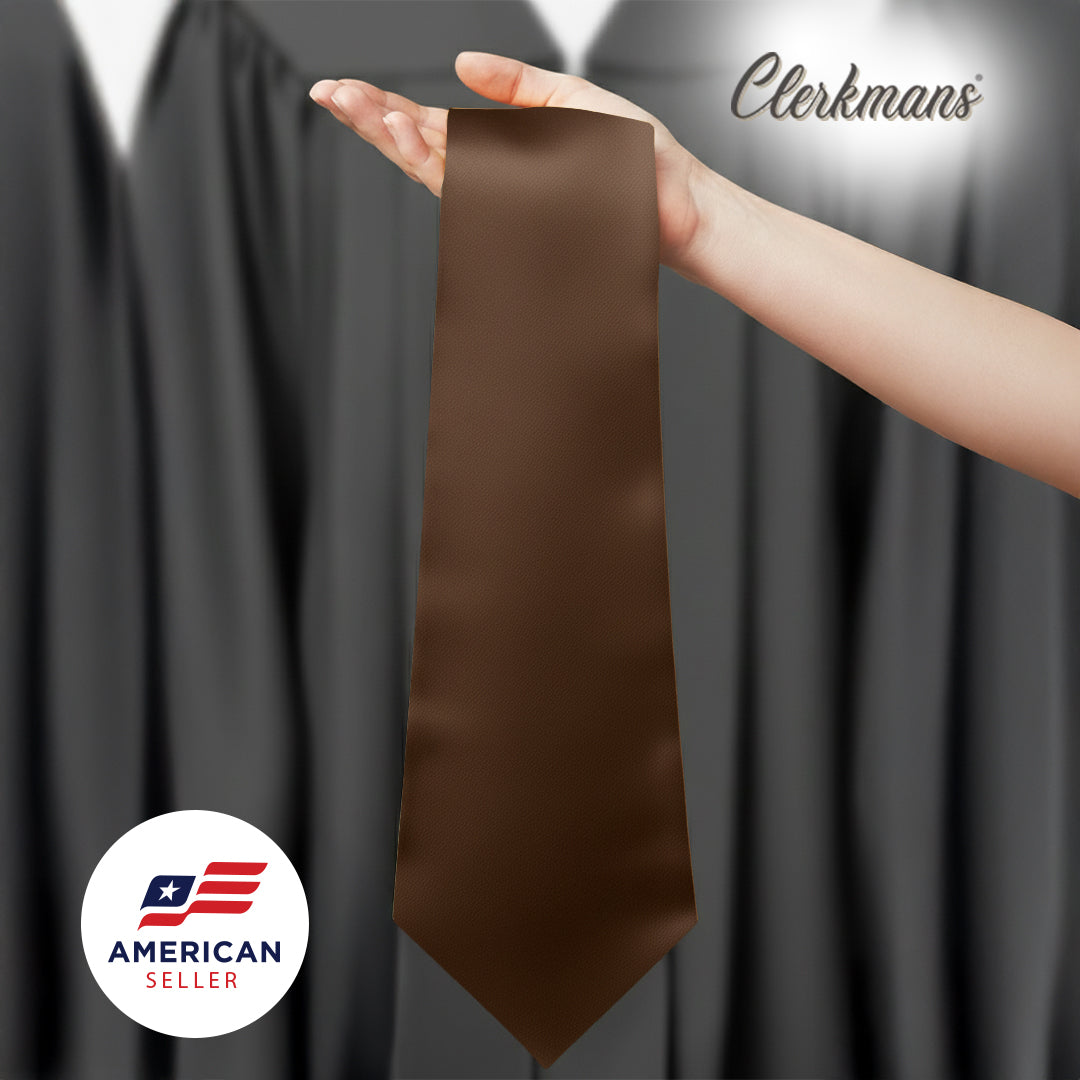 Brown Graduation Stole - Brown College & High School Stoles