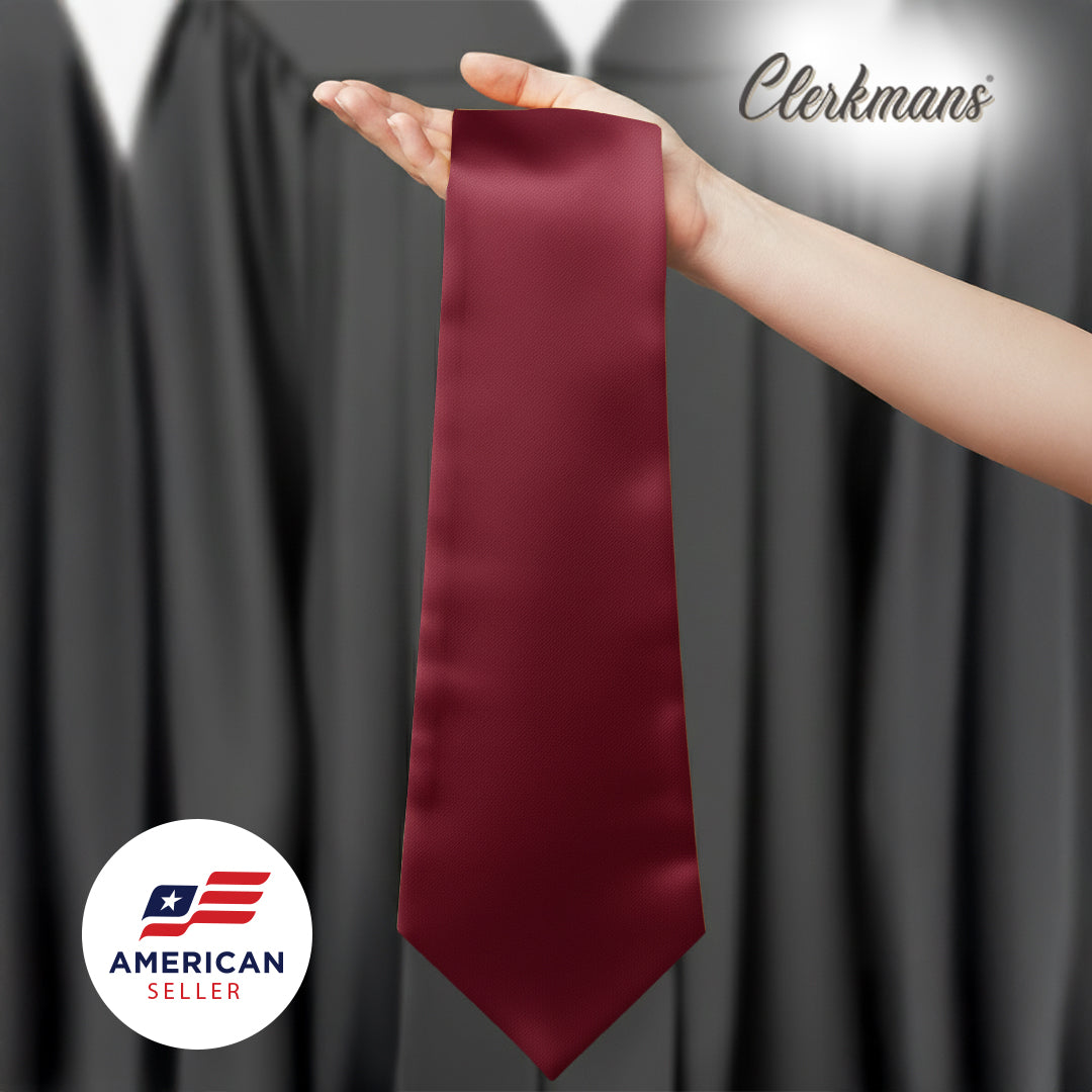 Maroon Graduation Stole - Maroon College & High School Stoles