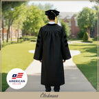 Classic Doctoral Graduation Tam & Gown - Academic Regalia