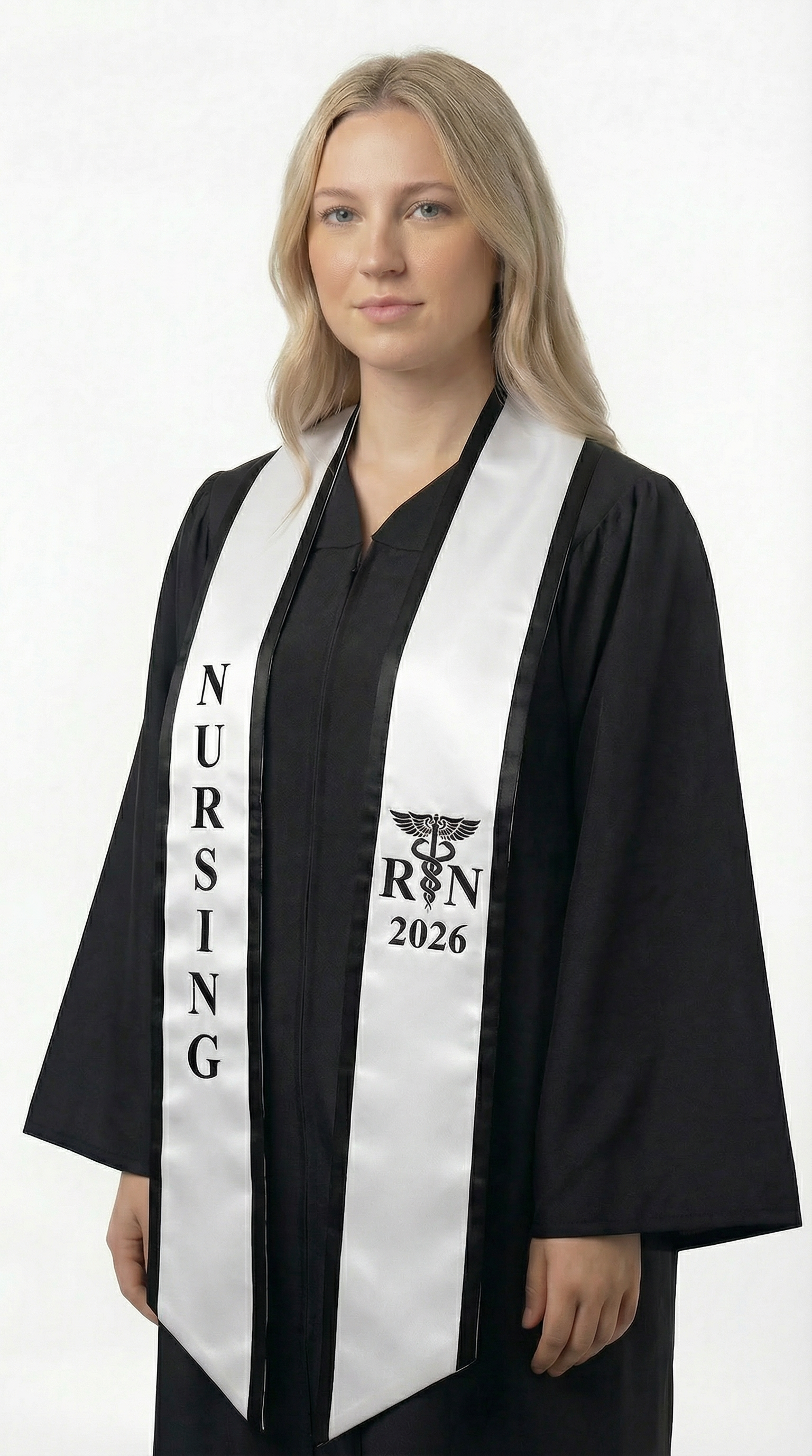 2026 RN Nursing Graduation Stole with Trim