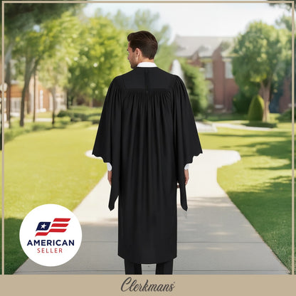 Deluxe Masters Graduation Gown - Academic Regalia