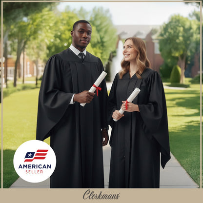 Deluxe Masters Graduation Gown - Academic Regalia