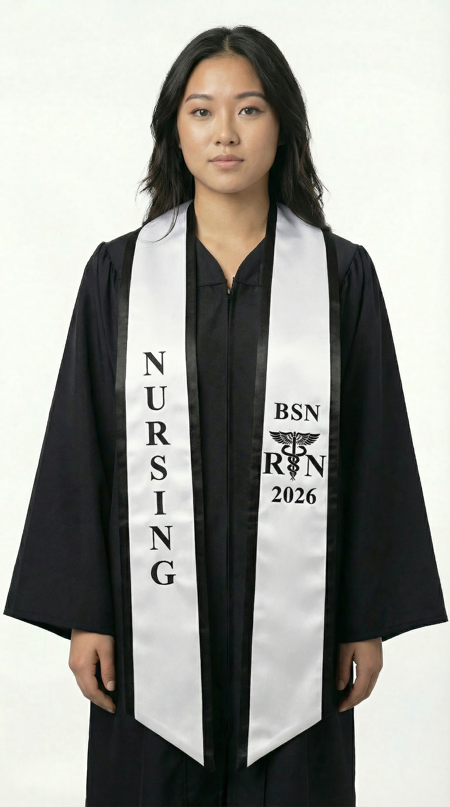 2026 BSN Nursing Graduation Stole with Trim