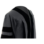 Classic Doctoral Graduation Cap & Gown - Academic Regalia