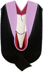 Doctor of Dentistry Hood - Red & White