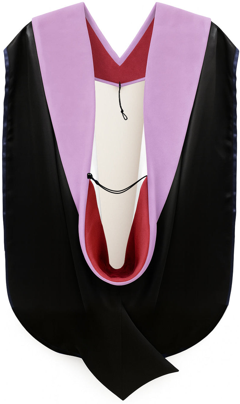 Doctor of Dentistry Hood - Red & White