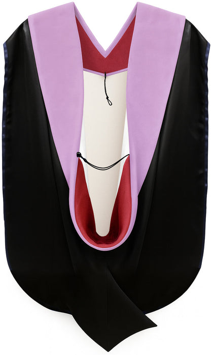 Doctor of Dentistry Hood - Red & White