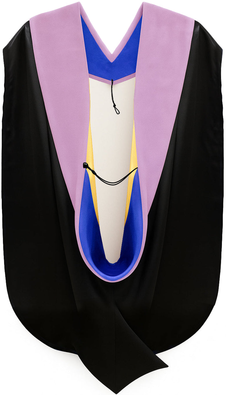 Doctor of Dentistry Hood - Royal Blue & Golden Yellow
