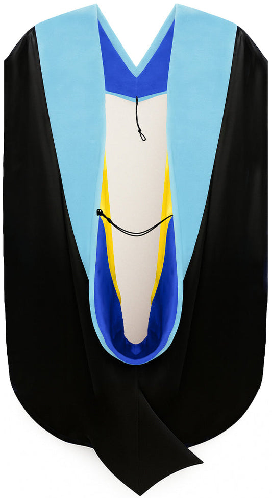 Doctor of Education Hood - Royal Blue & Gold