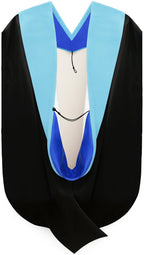 Doctor of Education Hood - Royal Blue & White