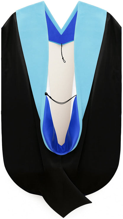 Doctor of Education Hood - Royal Blue & White