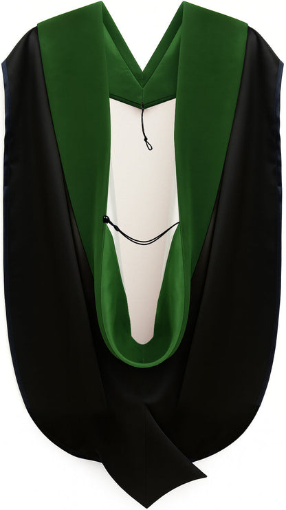 Doctor of Medicine Hood - Kelly Green & White