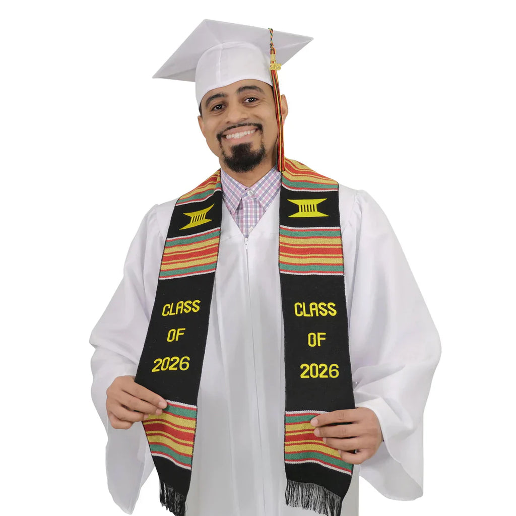 Class of 2025/2026 Kente Graduation Sash/Stole