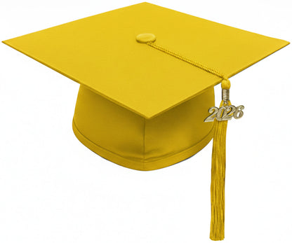 Matte Gold Elementary Cap & Tassel