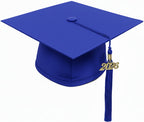 Matte Royal Blue Middle School Cap & Tassel