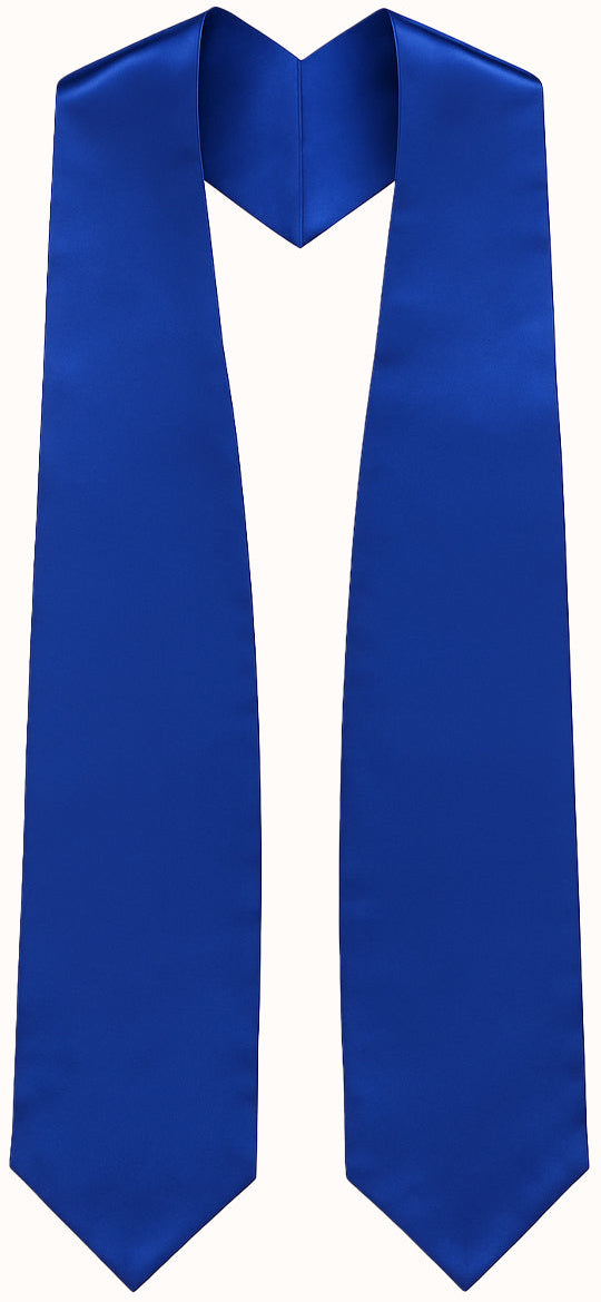 Royal Blue Graduation Stole - Royal College & High School Stoles