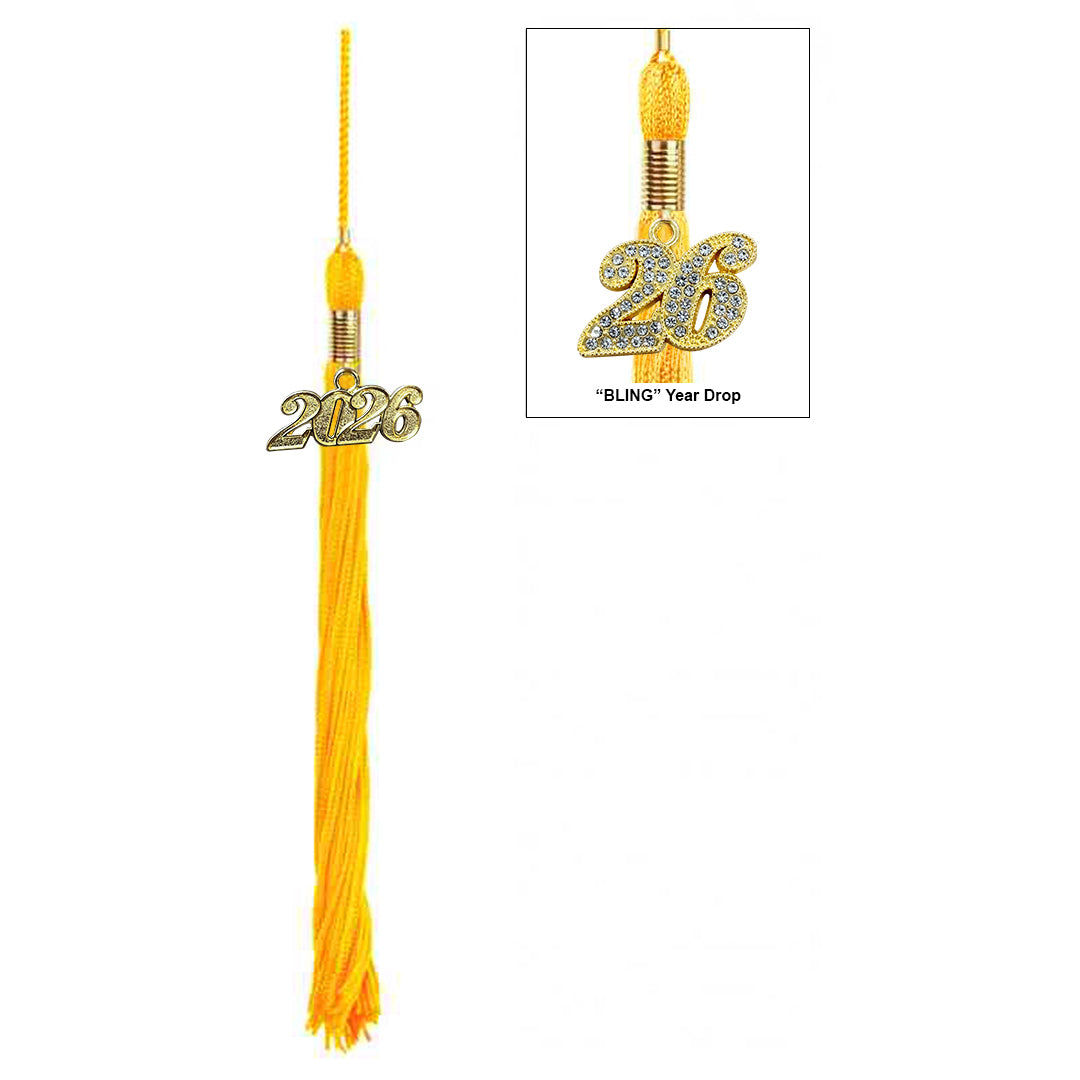 Matte Gold Middle School Cap & Tassel