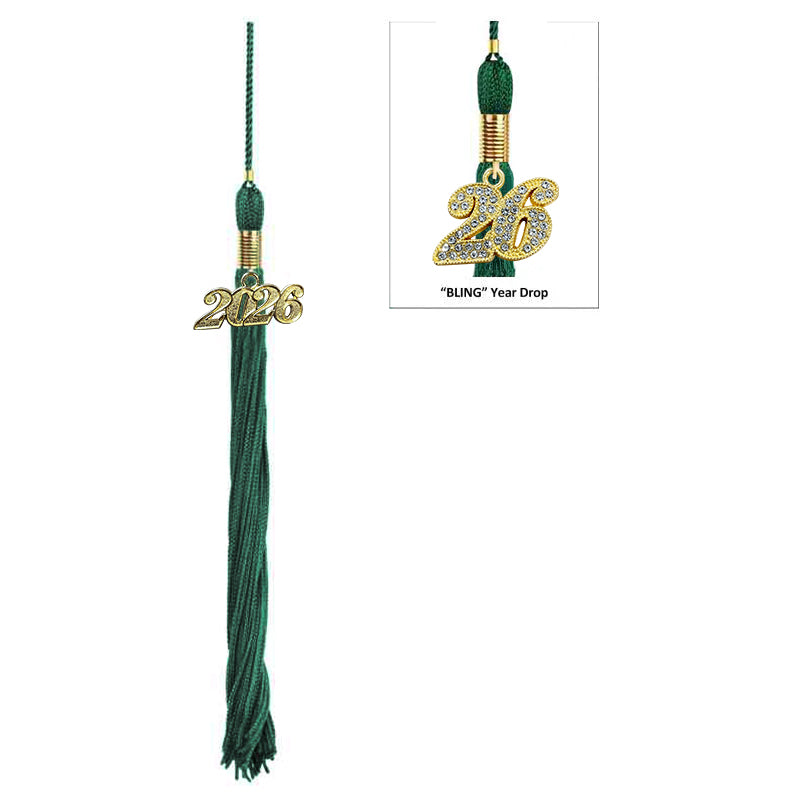Matte Hunter Elementary Cap, Gown & Tassel