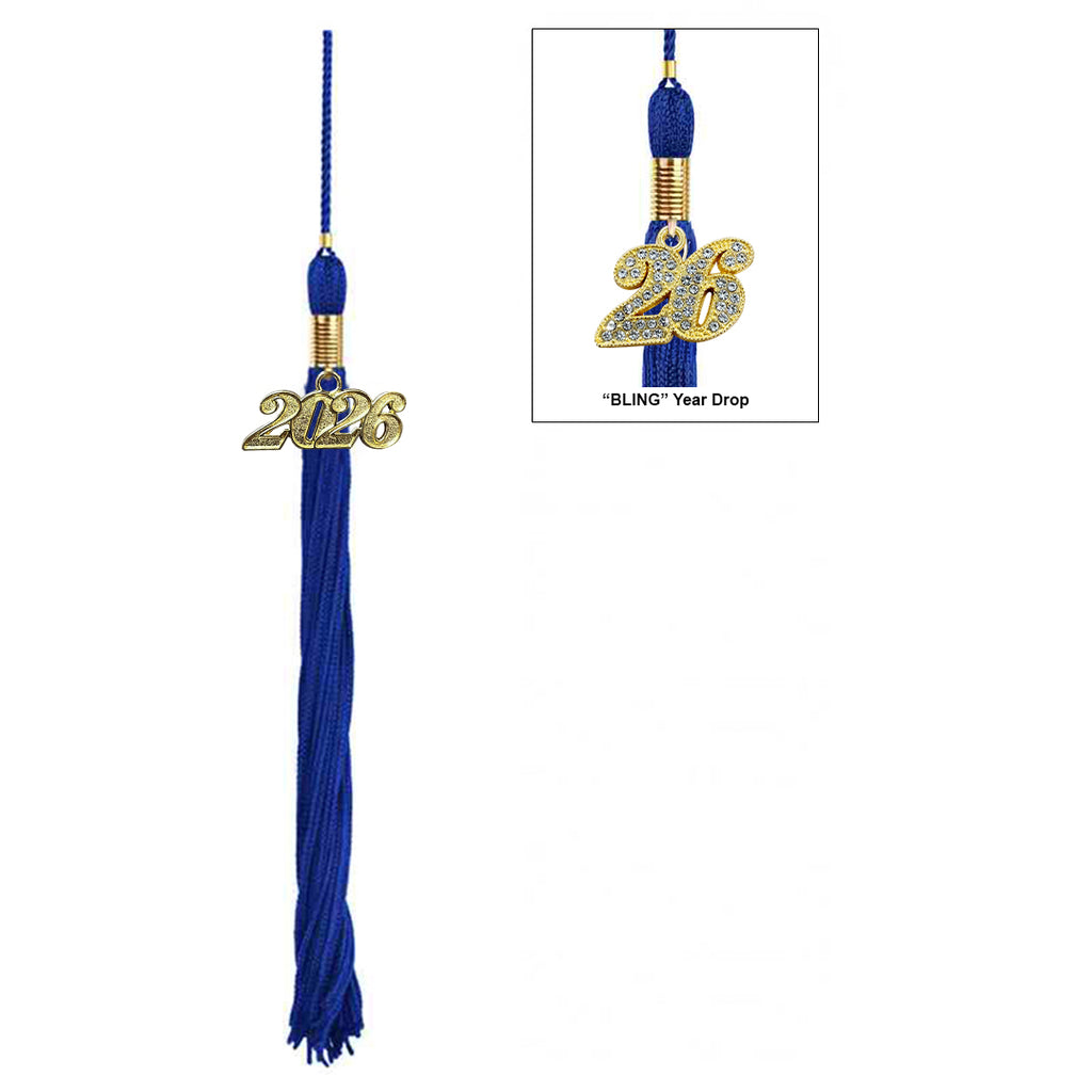 Matte Royal Blue Elementary Cap, Gown & Tassel