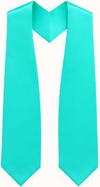 Turquoise Graduation Stole - Turquoise College & High School Stoles