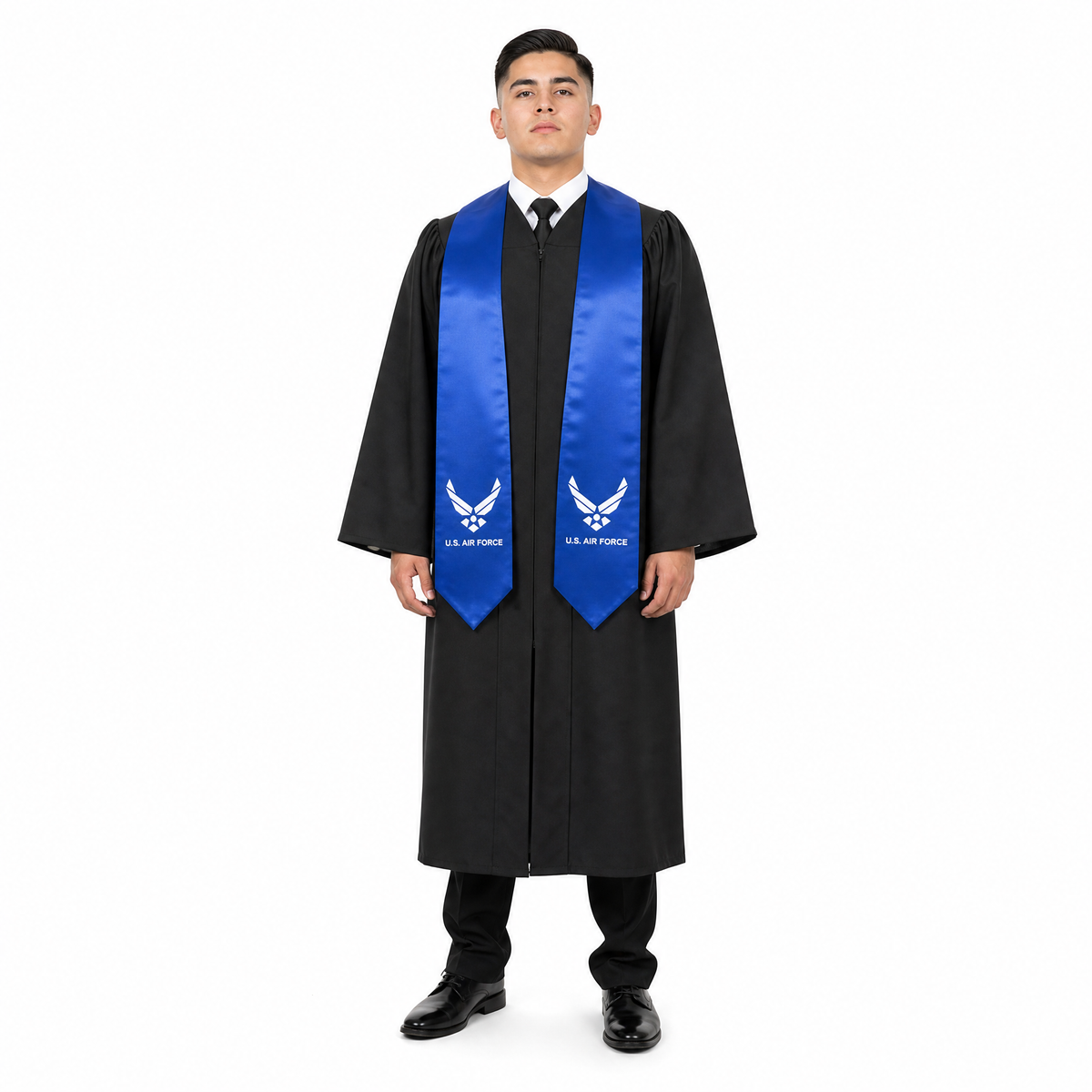 US Air Force graduation stole for Air Force graduates and military ceremonies