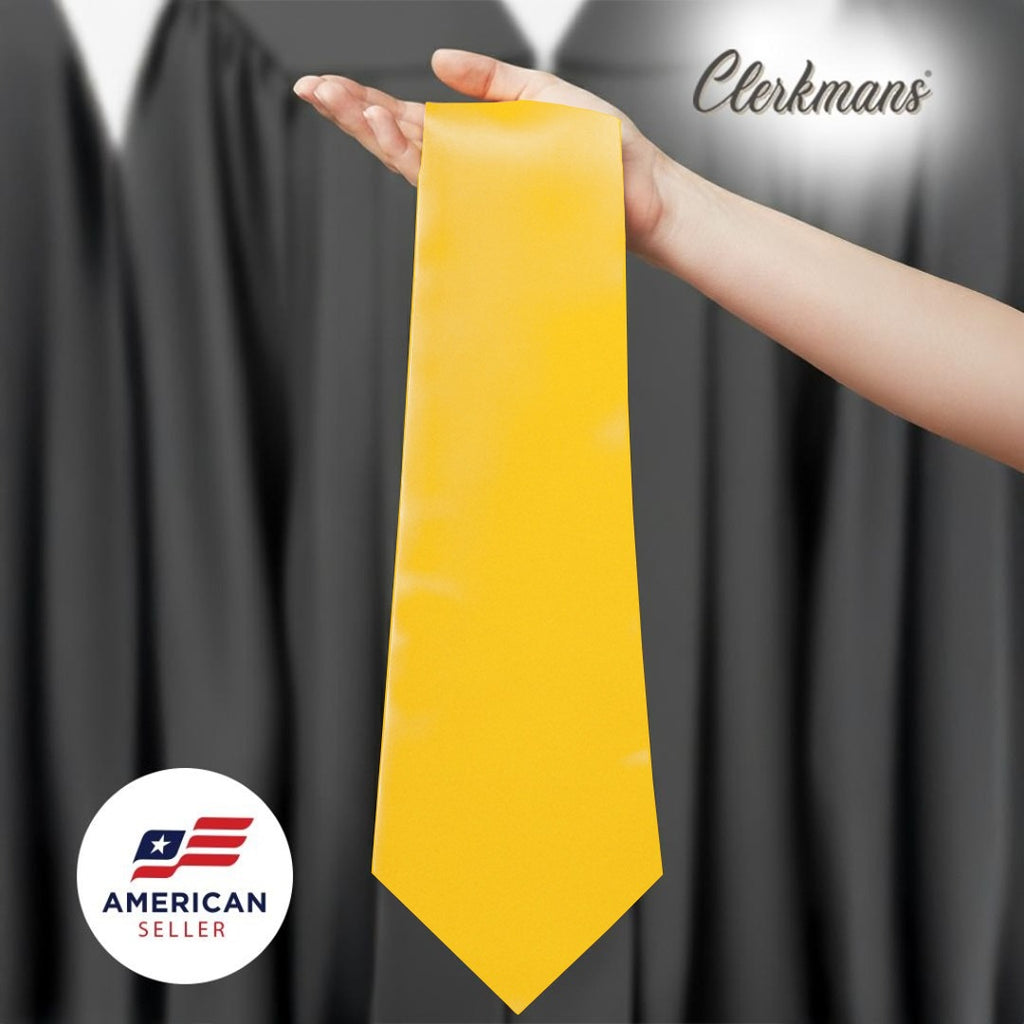 Gold Graduation Stole - Gold College & High School Stoles