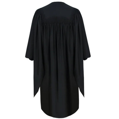 Deluxe Masters Graduation Cap and Gown - Academic Regalia
