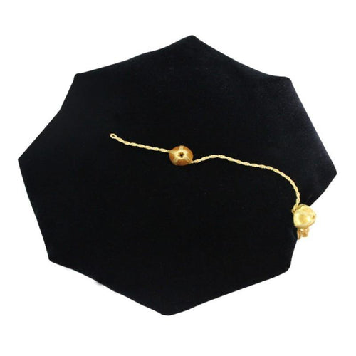 8 Sided Doctoral Tam -Graduation Faculty Regalia - Clerkmans