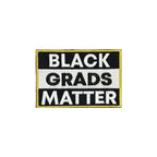 Black BLACK GRADS MATTER Graduation Stole - Clerkmans
