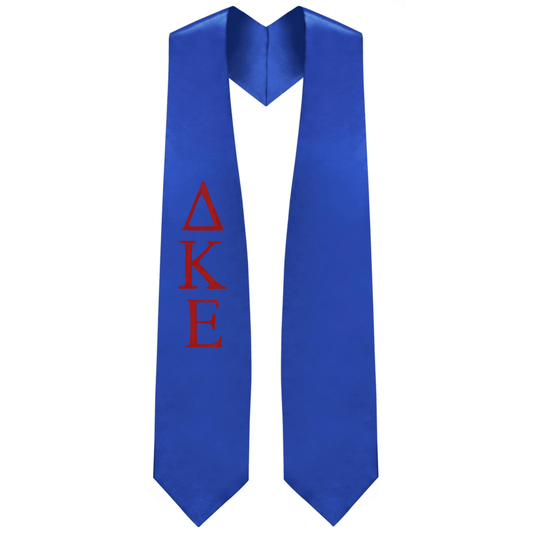 Delta Kappa Epsilon Greek Lettered Stole