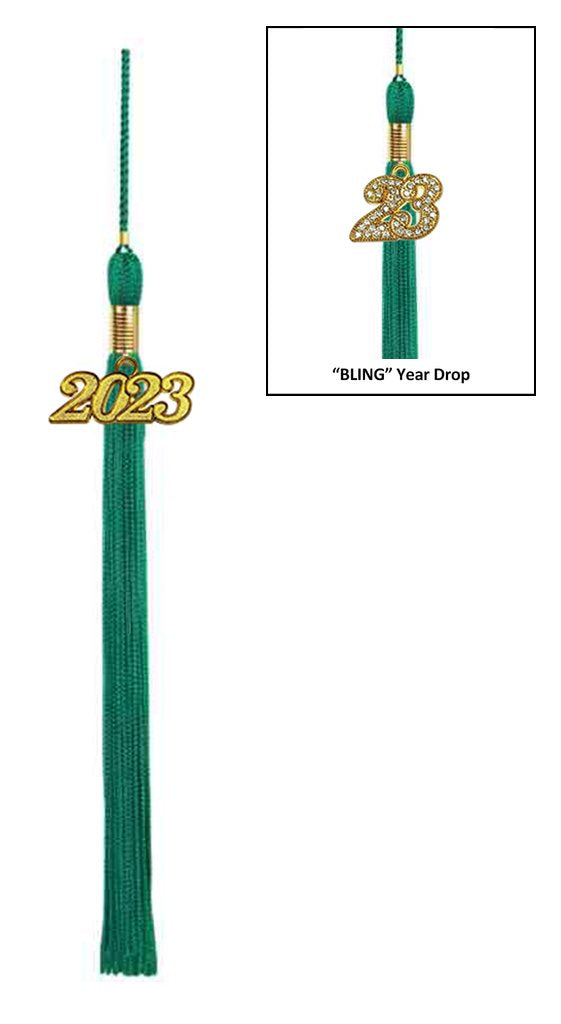Emerald Green Graduation Tassel College & High School Tassels Clerkmans