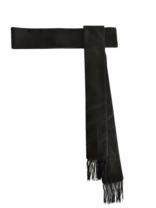 Black Band Cincture for Clergy Robes