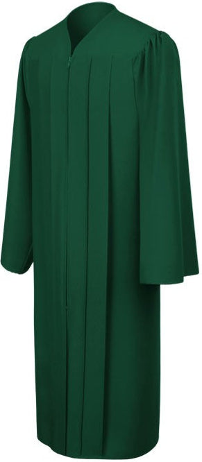 Matte Hunter High School Graduation Gown - Graduation Cap and Gown
