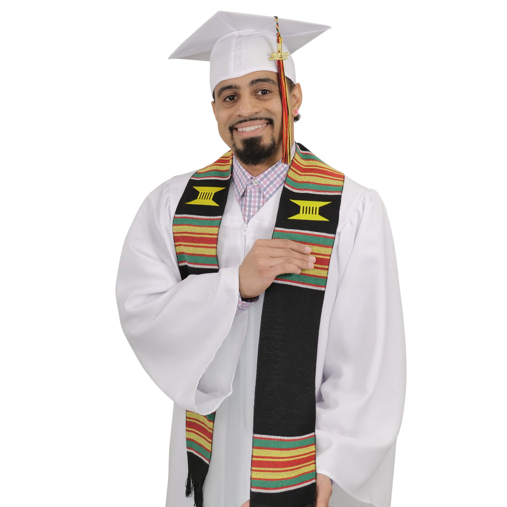 Ready to Personalize Kente Graduation Sash/Stole